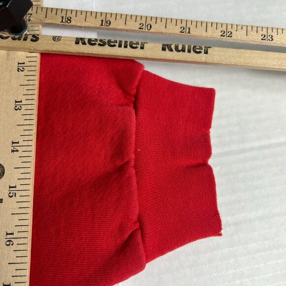 Y2K Champions Ohio State Buckeyes Sweatshirt Extra Large Red Thrashed Crewneck - Picture 12 of 16